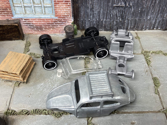 DIY Hot Wheels Car Kit - Volkswagen VW Beetle - Build Your Own Custom Hot Wheels!
