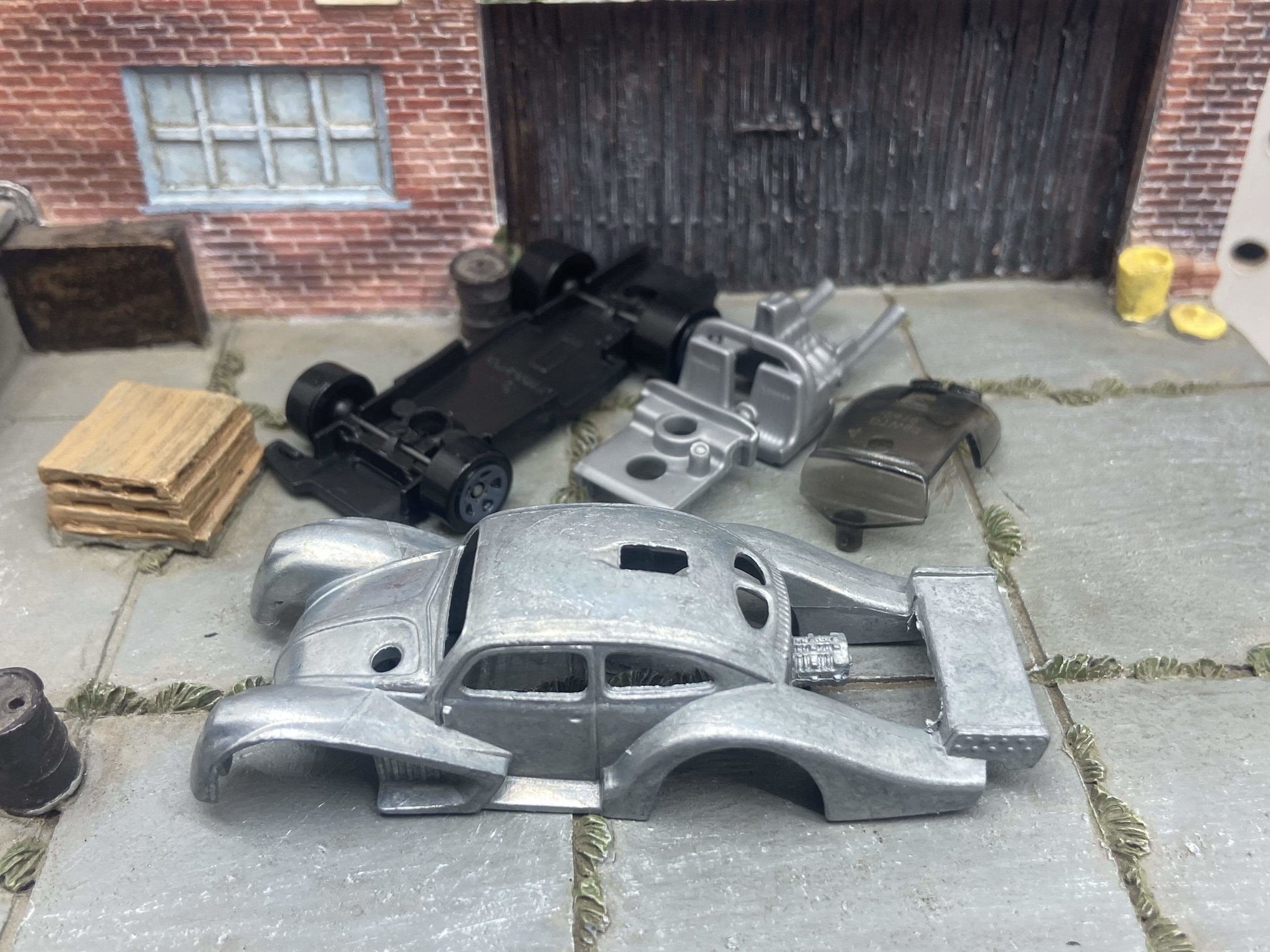 DIY Hot Wheels Car Kit - VW Beetle Volkswagen Kafer Racer  - Build Your Own Custom Hot Wheels!