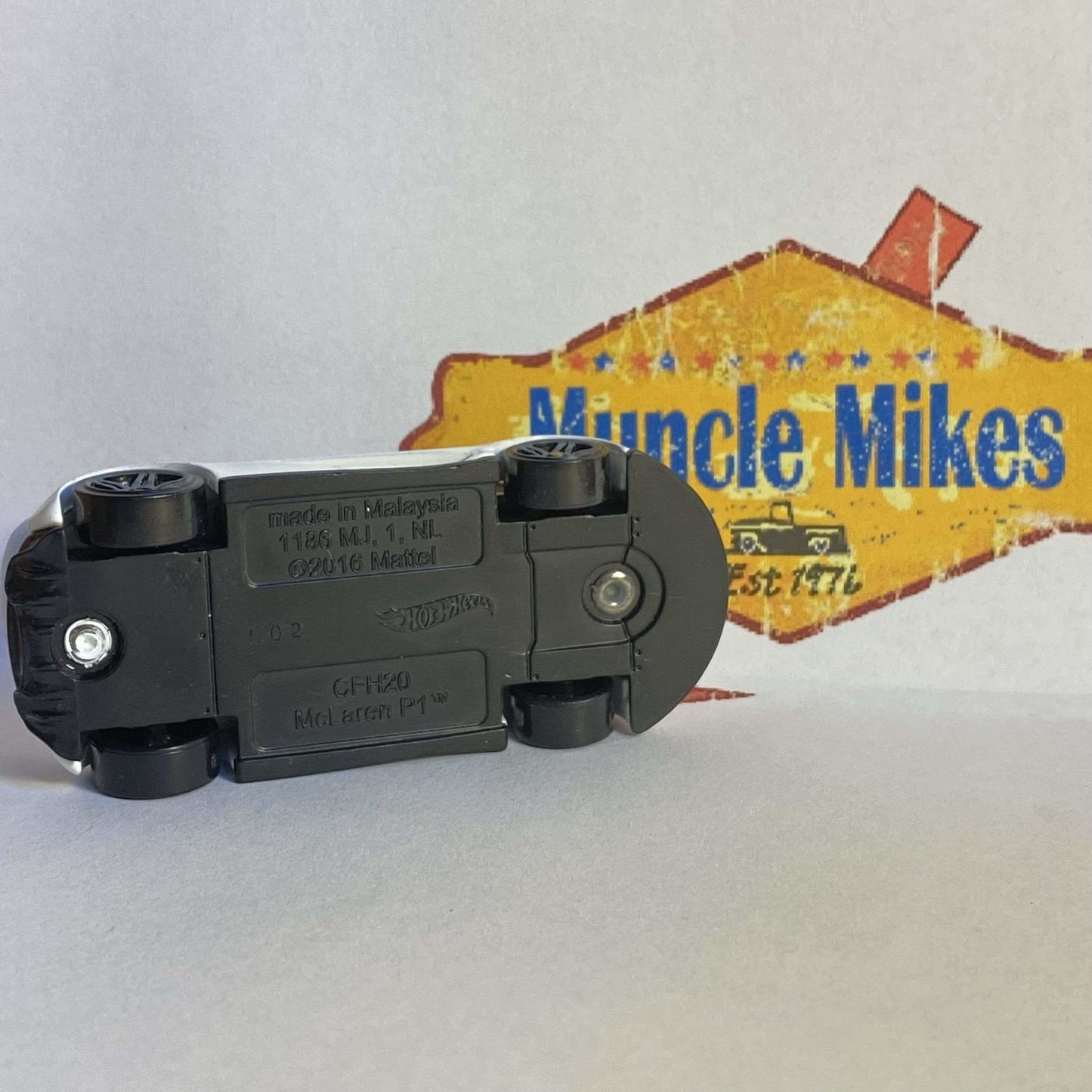 Hot Wheels 170/365 White McLaren P1 HW Exotics 4/10