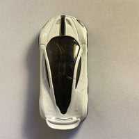 White Hot Wheels McLaren P1 from HW Exotics, view 5