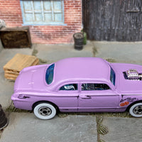 Hot Wheels 1950 Ford Shoe Box Dressed in Satin Purple With Whitewalls