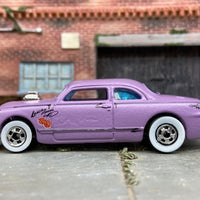 Hot Wheels 1950 Ford Shoe Box Dressed in Satin Purple With Whitewalls