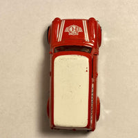 Hot Wheels 1967 Austin Mini Van "Campbell's Garage" Red
