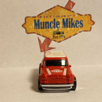 Hot Wheels 1967 Austin Mini Van "Campbell's Garage" Red