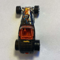 Hot Wheels 1999 Deuce Roadster 1932 Ford Hot Rod Black With Flames