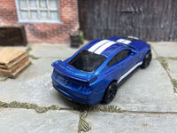 Loose Hot Wheels - 2020 Ford Mustang Shelby GT 500 - Blue and White