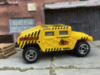 Hot Wheels AM General Camron rescue hummer #012 $2 - $2 BARGAIN BIN!