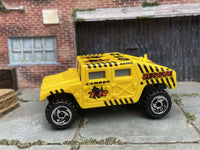 Hot Wheels AM General Camron rescue hummer #012 $2 - $2 BARGAIN BIN!