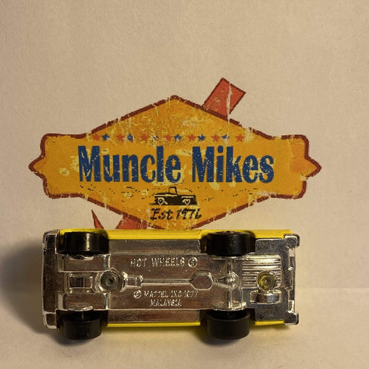 Hot Wheels Malaysia Mattel 1977 Diecast Yellow 1957 Ford T-Bird Thunderbird Car#1