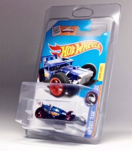 Sterling clear protector cases for carded Hot Wheels and Matchbox mainline cars, 24 pack