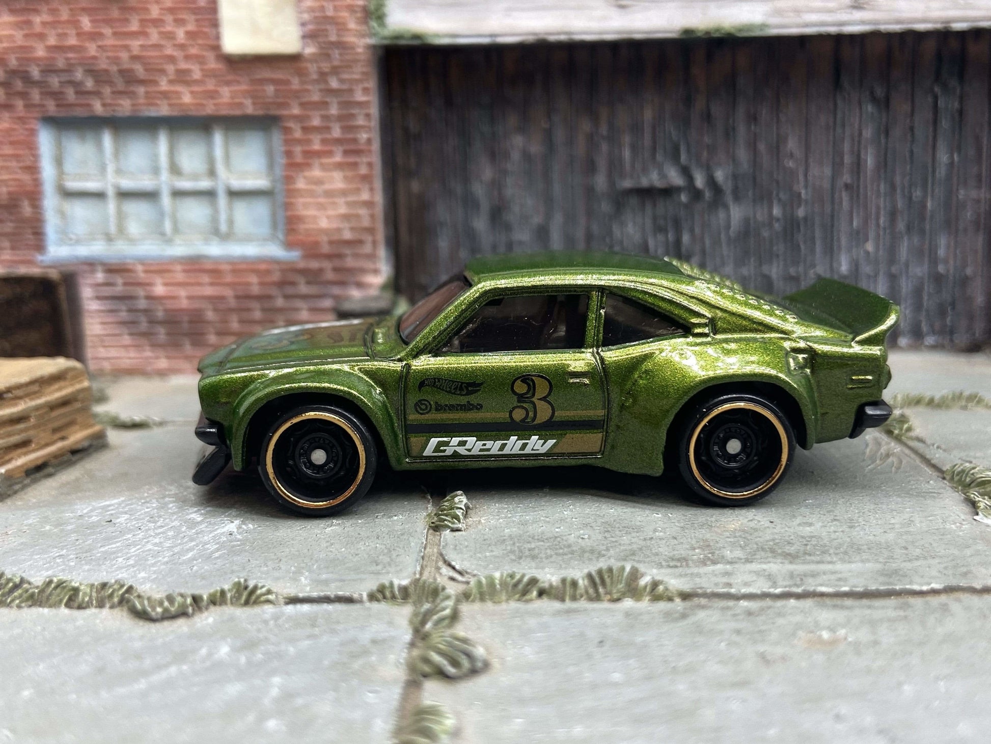 Loose Hot Wheels - Mazda RX-3 - Green