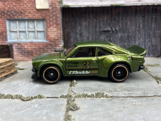 Loose Hot Wheels - Mazda RX-3 - Green