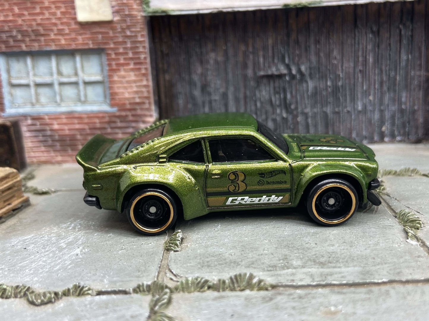 Loose Hot Wheels - Mazda RX-3 - Green
