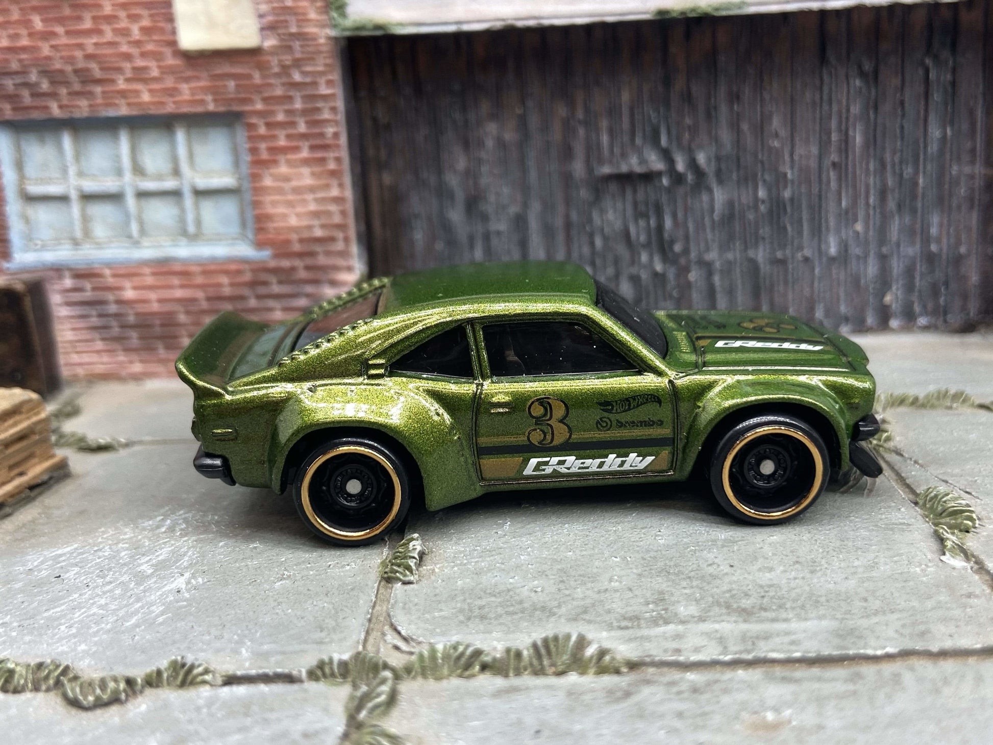 Loose Hot Wheels - Mazda RX-3 - Green