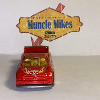 Hot Wheels Pikes Peak Tacoma Red and Yellow 1999 Loose 1:64 Toy Car