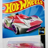 Hot Wheels Treasure Hunt - HW Warp Speeder - Pink and White