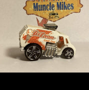 Hot Wheels White Cool-One #100/100 2004 Variation, Bright Orange