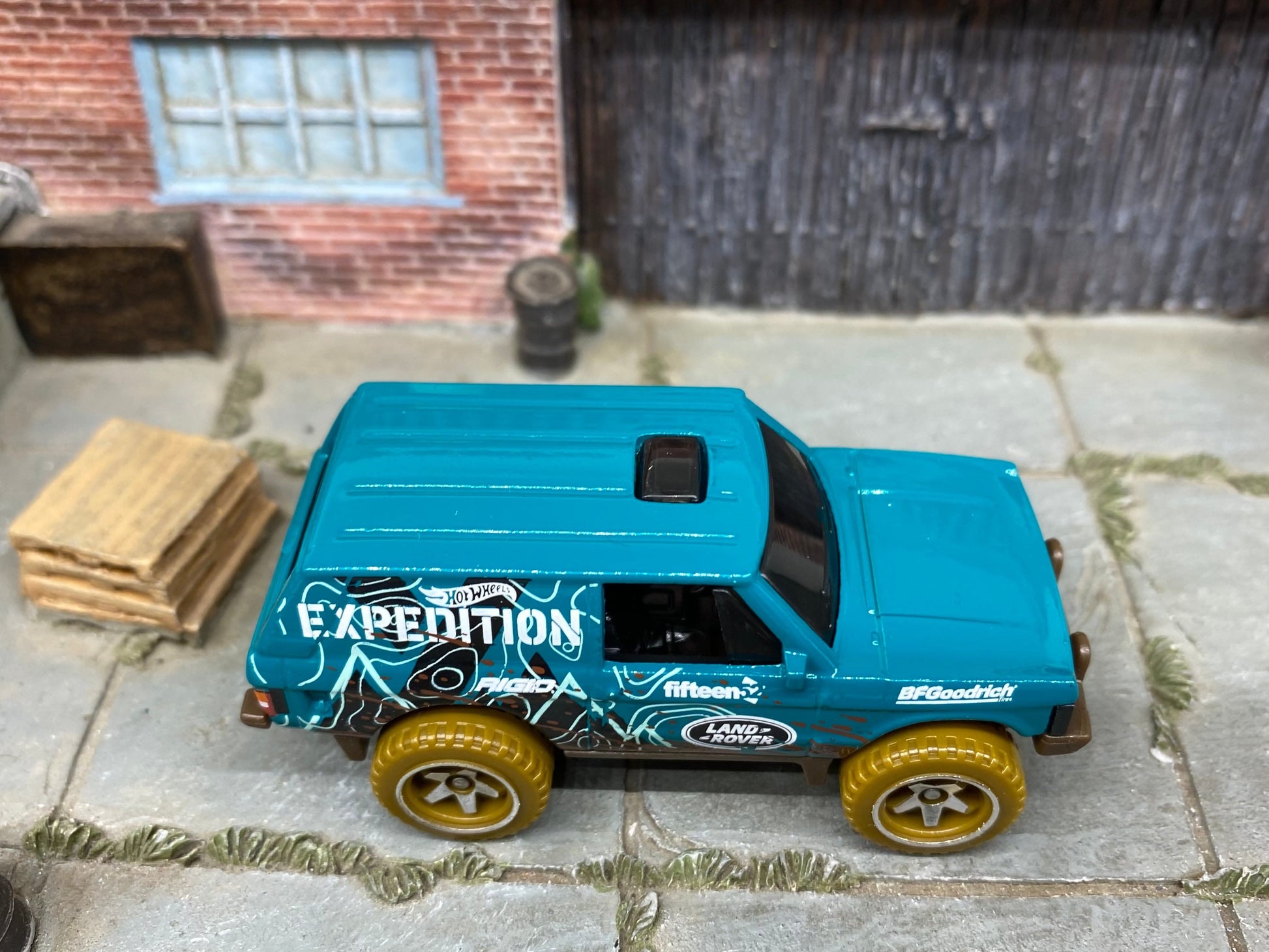 Loose Hot Wheels - Range Rover Classic - Teal Hot Wheels Expedition
