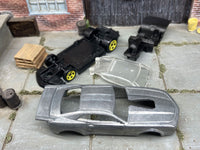 Alternate view of Camaro Pro Stock DIY Hot Wheels kit components