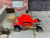 Loose Hot Wheels 1932 Ford Model A 3 Window Dressed in Red UNO Livery