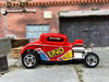 Loose Hot Wheels 1932 Ford Model A 3 Window Dressed in Red UNO Livery