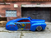 Loose Hot Wheels 1941 Ford Coupe Tail Dragger - Blue Zombie Graphics