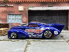 Loose Hot Wheels: 1941 Willys Drag Car - Blue With Flames