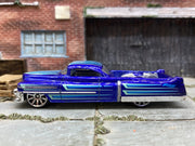 Loose Hot Wheels 1953 Cadillac Custom Dressed in Blue