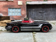 Loose Hot Wheels - 1955 Chevy Corvette - Black and White