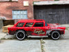 Loose Hot Wheels 1955 Chevy Nomad Dressed in Red Speed Shop Livery