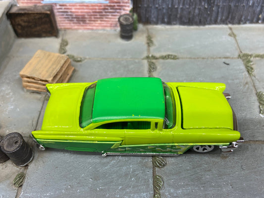 Loose Hot Wheels - 1956 Mercury 56 Merc - Green with Flames