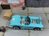 Loose Hot Wheels 1958 Chevy Corvette Opening Hood Dressed in Light Blue