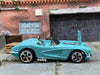 Loose Hot Wheels 1958 Chevy Corvette Opening Hood Dressed in Light Blue