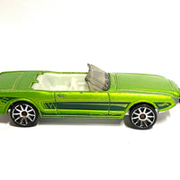 Loose Hot Wheels - 1963 Ford Mustang II Concept Convertible - Green