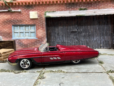 Loose Hot Wheels: 1963 Ford T-Bird Thunderbird - Burgundy