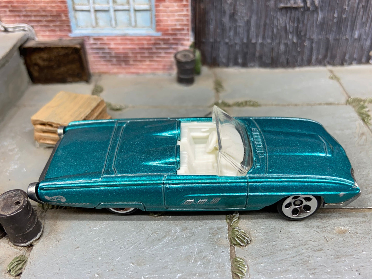 Loose Hot Wheels - 1963 Ford Thunderbird T-Bird - Teal