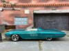 Loose Hot Wheels 1963 Ford Thunderbird T-Bird Dressed in Aqua