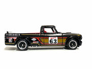 Loose Hot Wheels - 1963 Studebaker Champ Race Truck - Black and Gold 63