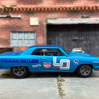 Loose Hot Wheels 1964 Chevy Chevelle SS Dressed in Satin Blue Uban Outlaw Livery