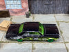 Loose Hot Wheels 1965 Ford Galaxy 500 Dressed in Black and Green with Flames