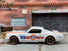 Loose Hot Wheels 1965 Ford Mustang Fastback Dressed in White Gulf Livery