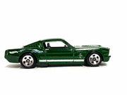 Loose Hot Wheels - 1965 Ford Mustang Fastback - Green and White
