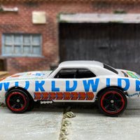 Loose Hot Wheels 1967 Chevy Camaro In White Worlwide Optimism Livery