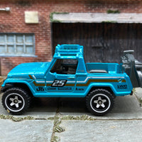 Loose Hot Wheels - 1967 Jeepster Commando - Teal #25