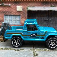 Loose Hot Wheels - 1967 Jeepster Commando - Teal #25