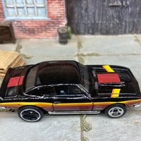 Loose Hot Wheels 1968 Chevy Camaro COPO In Black, Yellow, Orange and Brown