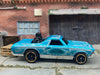 Loose Hot Wheels - 1968 Chevy El Camino - Light Blue and White Speedshop