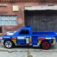 Loose Hot Wheels - 1969 Chevy Pick Up Truck - Blue Art Series