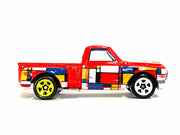 Loose Hot Wheels - 1969 Chevy Pick Up Truck - Red Art Series