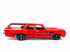 Loose Hot Wheels - 1970 Chevy Chevelle SS Station Wagon - Red and Black